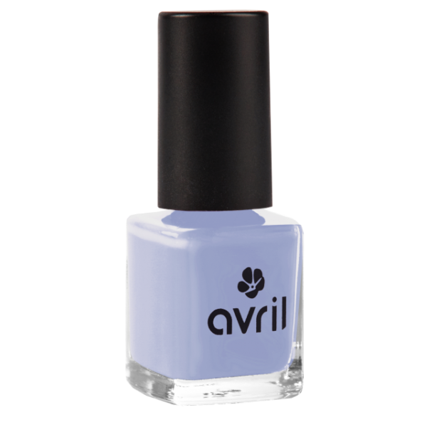 Vernis bleu layette