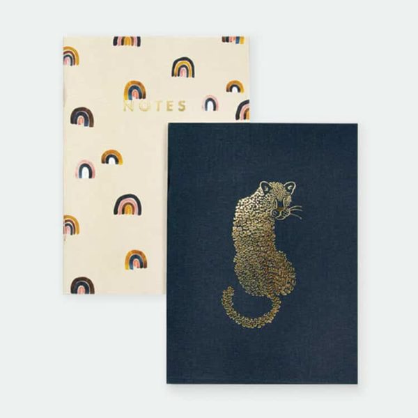 Cahier leopard rainbow