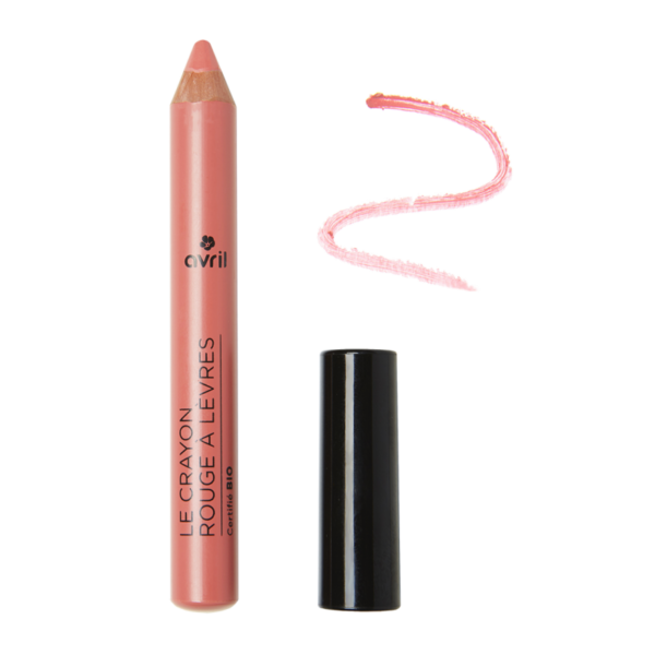 Crayon rouge à lèvres Bois de Rose Certifié bio