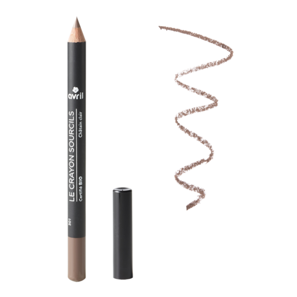 Crayon sourcils Châtain Clair Certifié bio