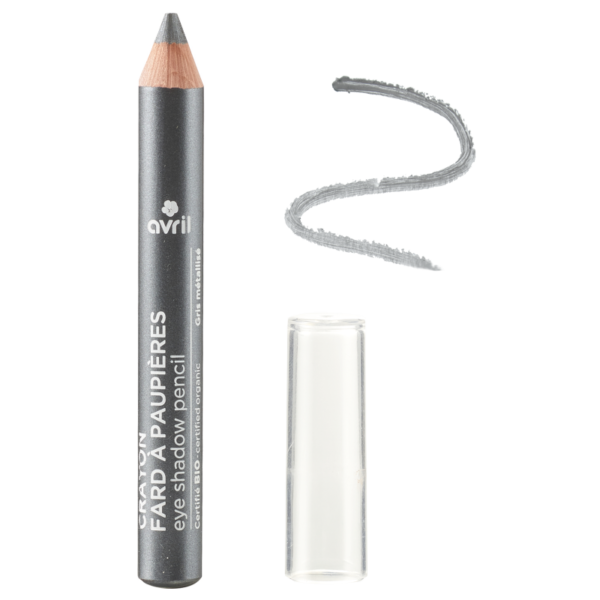 Crayon fard à paupières Gris métallisé Certifié bio